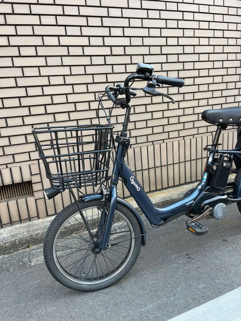 16Ah パナソニックGyutto電動アシスト自転車 チャイルドシート付き