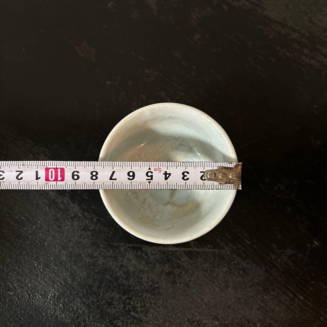 李朝白磁　盃　ぐい呑み　骨董　アンティーク.古美術.酒器.韓国骨董.検:白洲正子