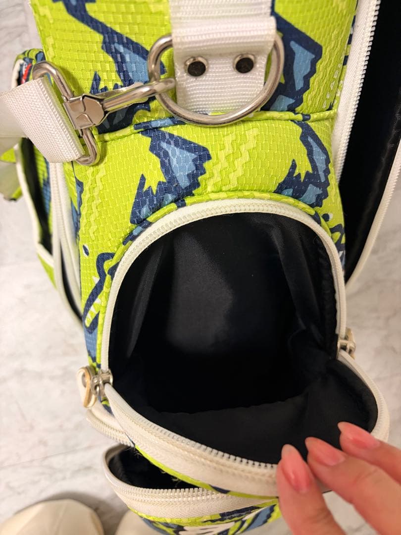 PEARLY GATES 【激レア】キャディバッグ 89 ワニ柄