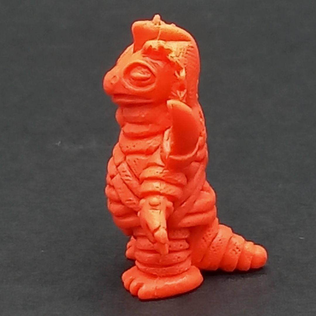 【カーリー星人】橙色　ウルトラ 怪獣 消しゴム 特撮 当時もの