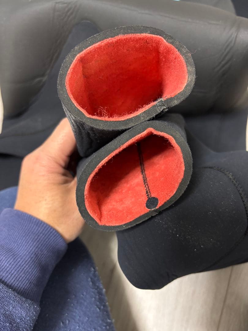 mellowセミドライスーツ ロングチェストジップ