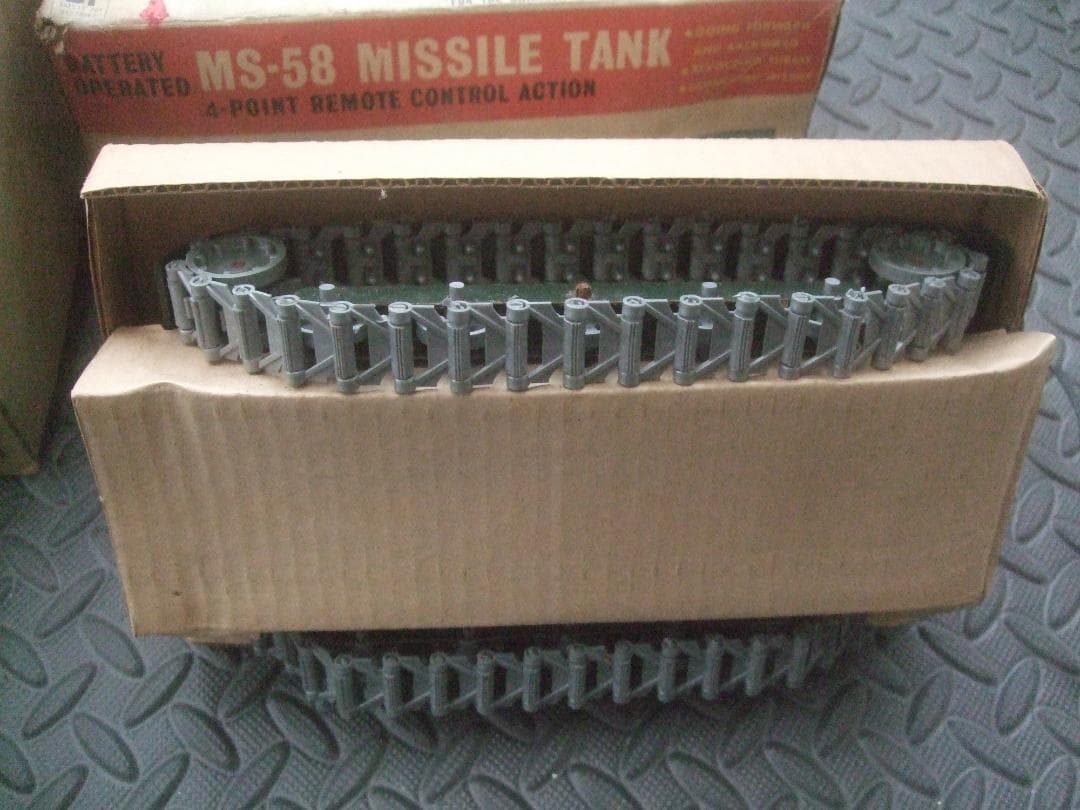 マスダヤ（増田屋）ブリキ玩具★ 初期型 MS-58ミサイル戦車