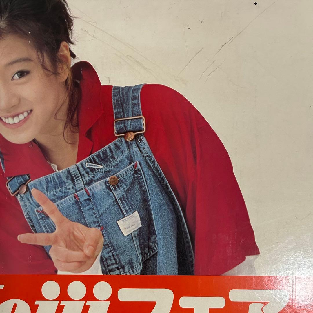 中森明菜　meijiフェア　特大店頭販促POP 非売品　明治チョコレート