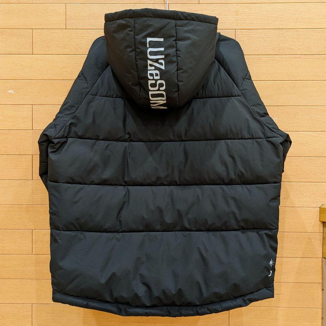 ■LUZeSOMBRA 中綿 アノラック ジャケット 黒L ルースイソンブラ■