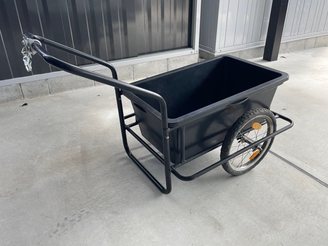 リヤカー　牽引　ロードバイク　自転車