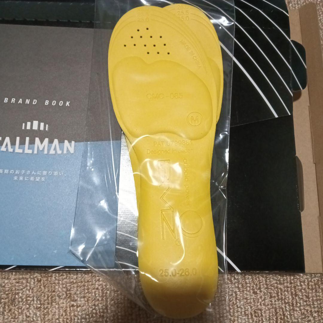 TALLMAN 黒イエローインソール Mサイズ