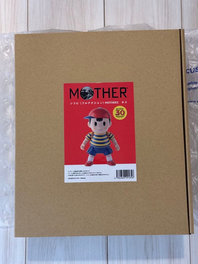 ほぼ日MOTHERプロジェクト　MOTHER2 ネス ソフビ　新品未使用　未開封
