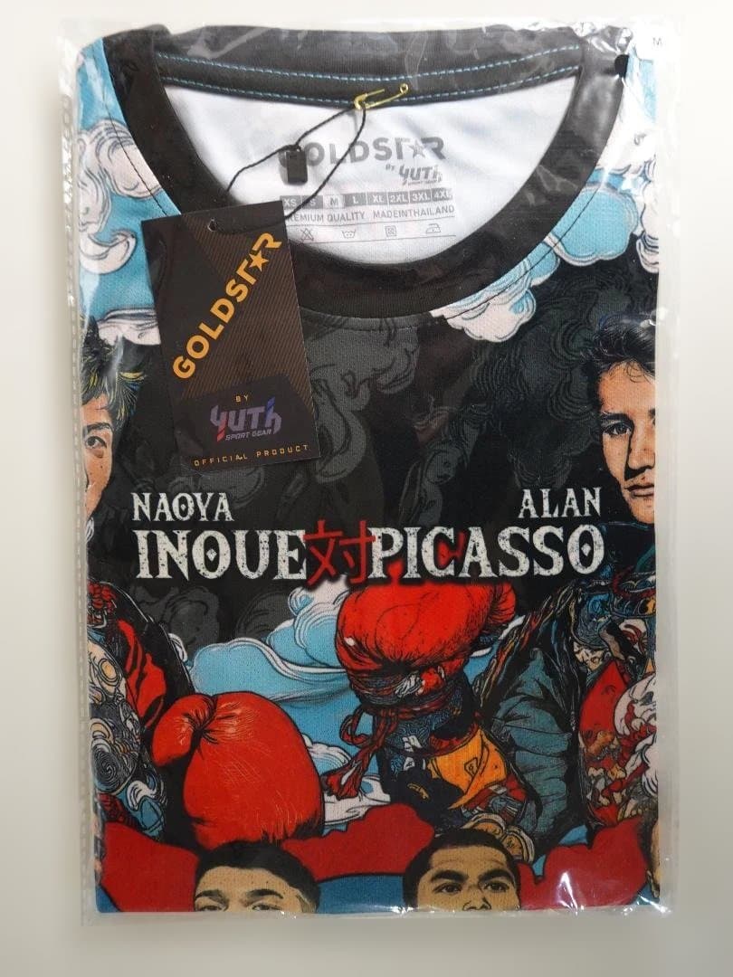 井上尚弥 サウジアラビア・リヤド現地購入Tシャツ 黒【Mサイズ】未開封