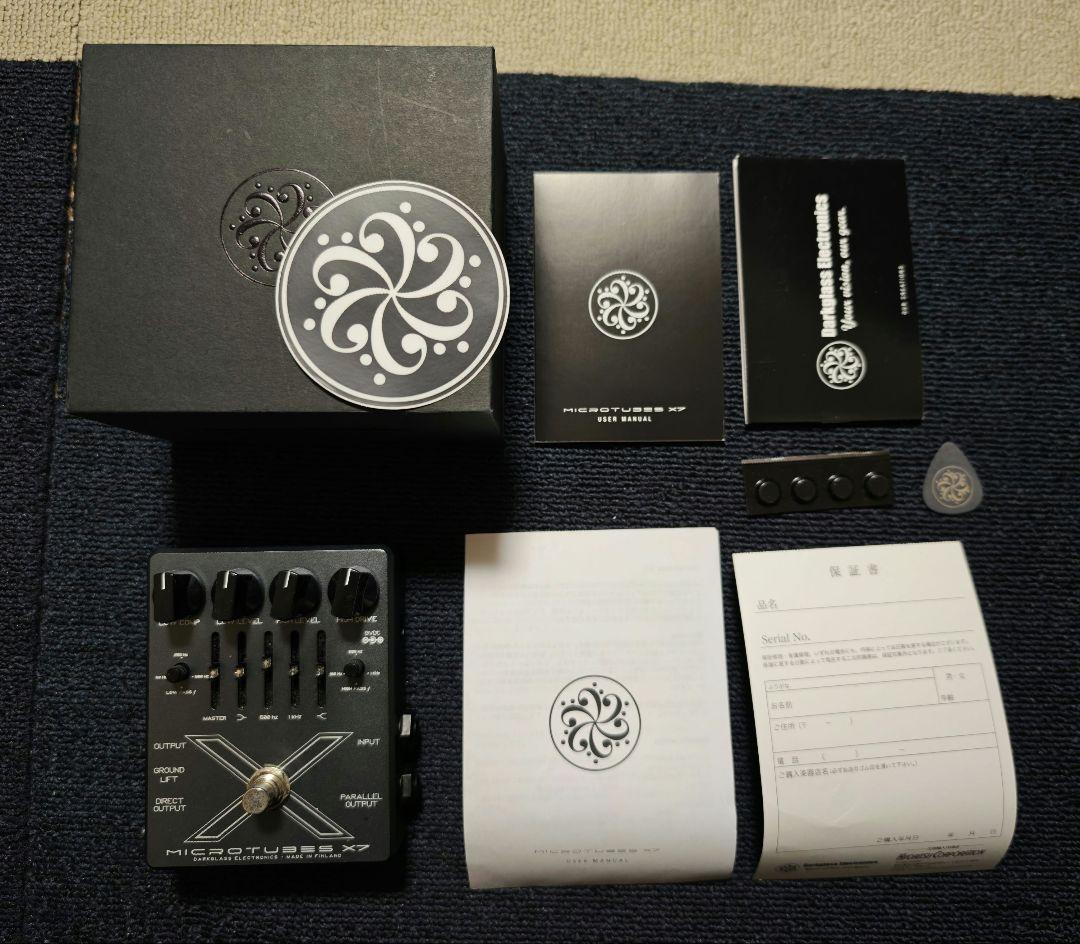 ベース Darkglass Electronics MICROTUBES X7