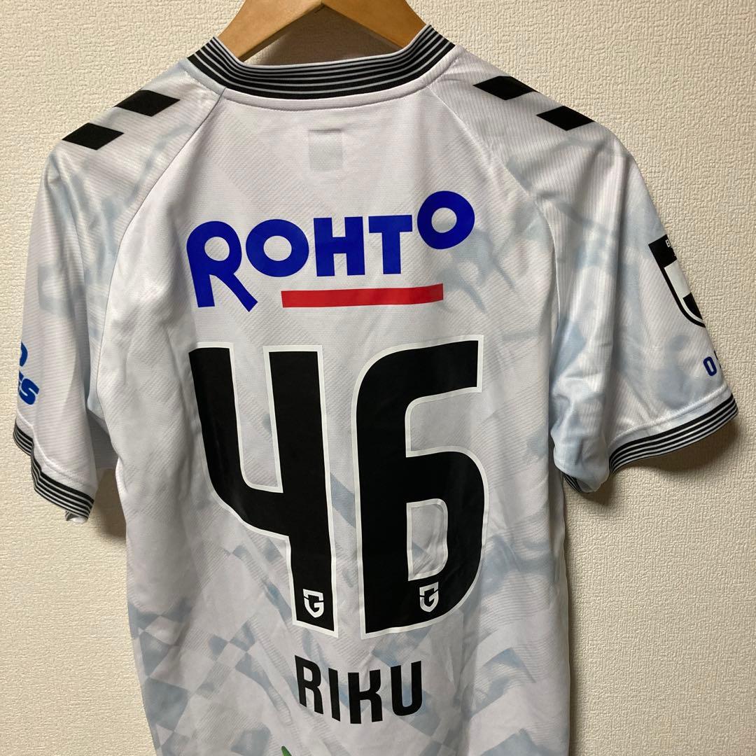 ガンバ大阪 2024 アウェイ　半袖　ユニフォーム 46 松田陸　アウェー