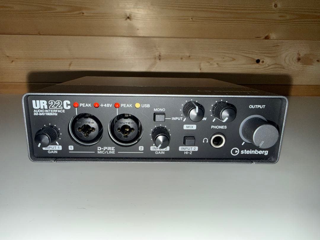スタインバーグ ［UR22C］ 2イン/2アウト　オーディオインターフェース