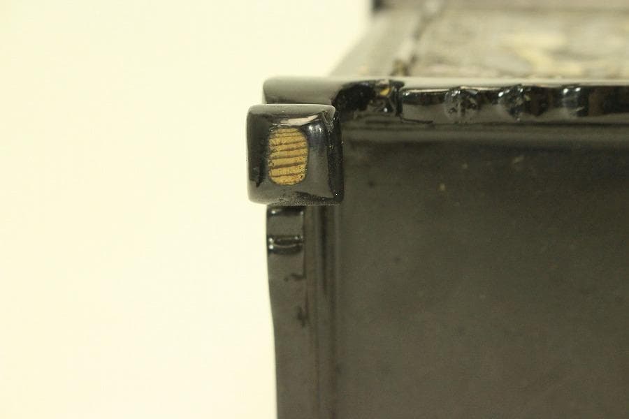 朝鮮 韓国 螺鈿 鶴模様 宝石箱(A849)