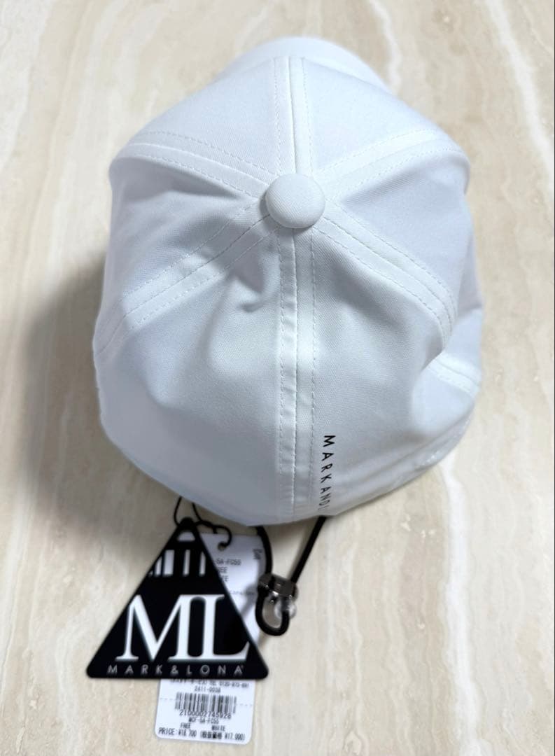 新品 ★ MARK&LONA 2025 ゴルフ キャップ マーク&ロナ