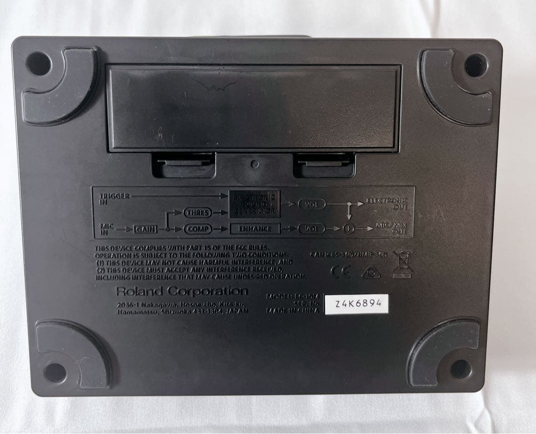 パーカッション・打楽器 Roland EC-10M ELCajon Mic Processor