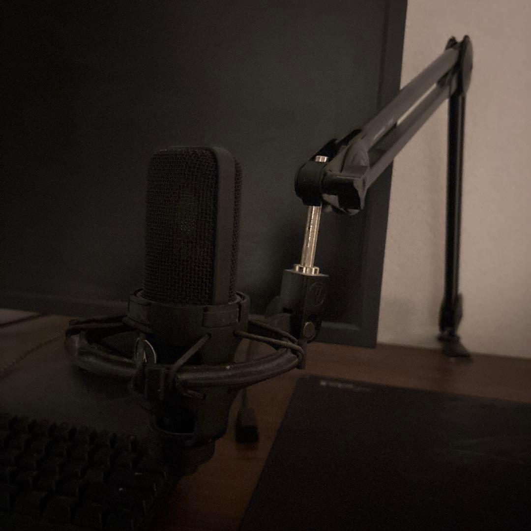 AT4040ショックマウント付き