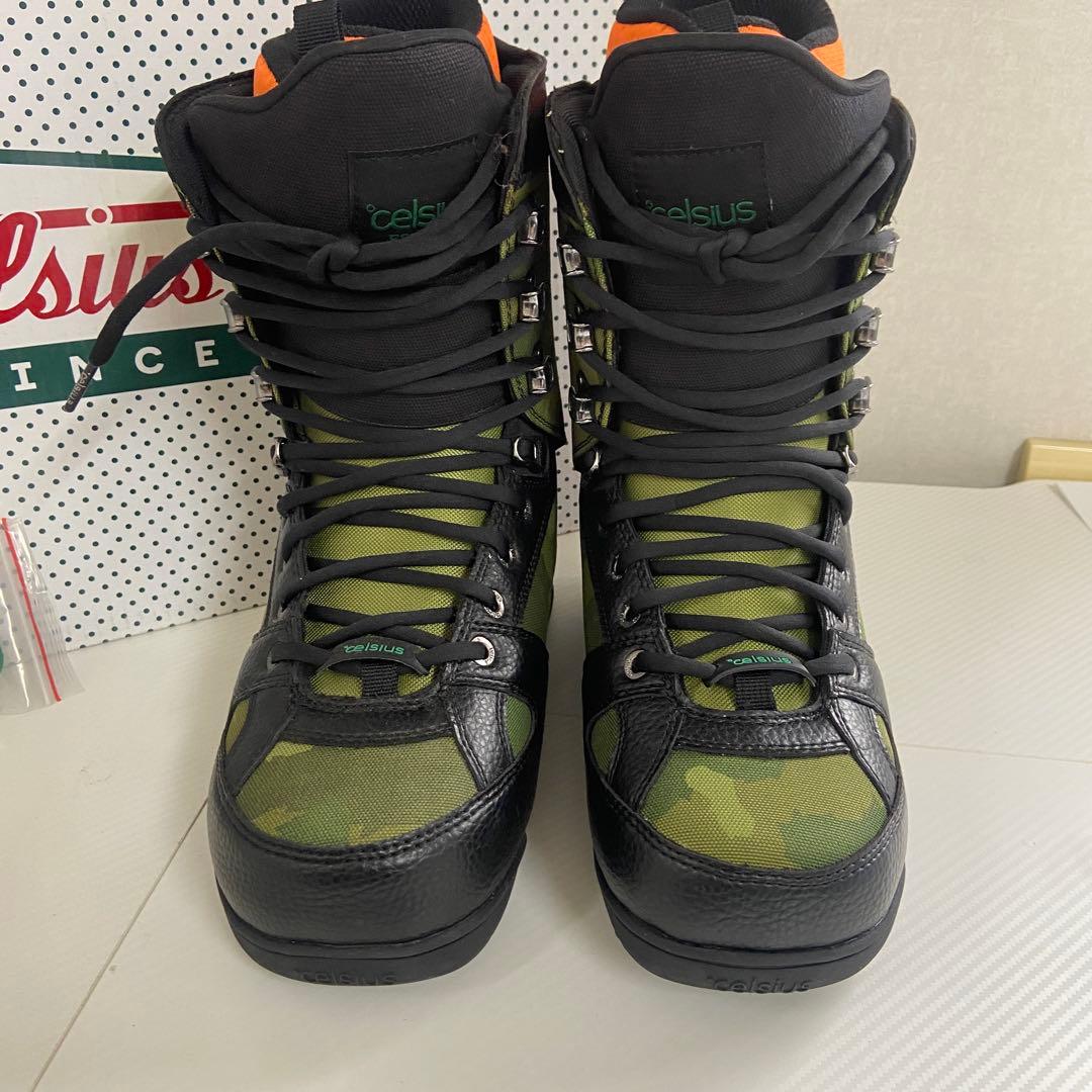 新品・未使用⭐️CELSIUS スノーボードブーツ27.5cm 迷彩