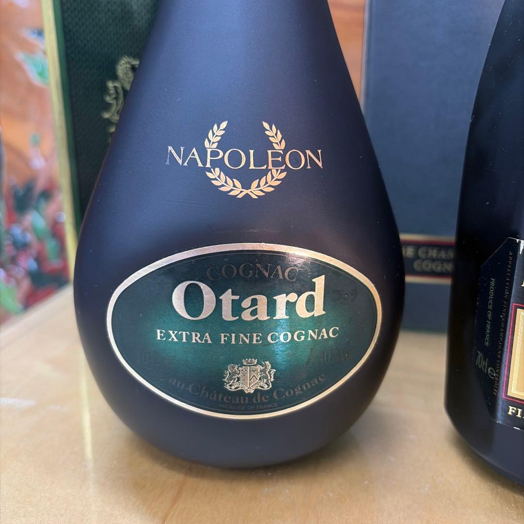 REMY MARTIN、Otaru、Old Parr 古酒3本セット