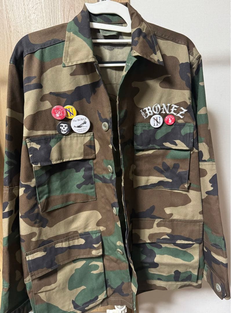 The BONEZ ミリタリージャケット