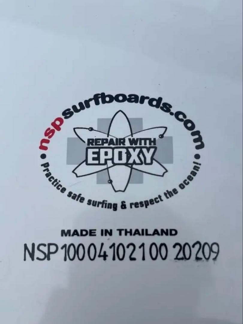【体重100kgでもOK】NSP ロングボード 10'2 エポキシ サーフボード