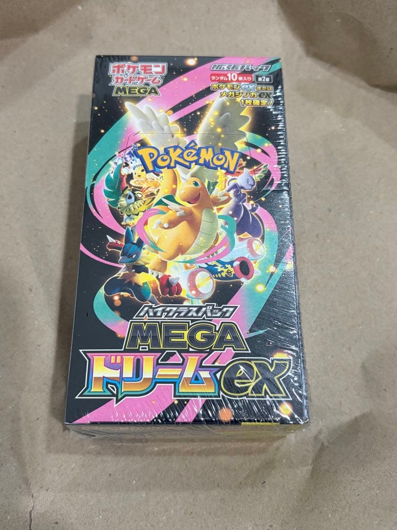 ポケモンカードゲーム MEGAドリームEX 1box