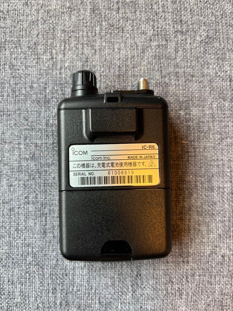 ICOM IC-R6　広帯域ハンディレシーバー