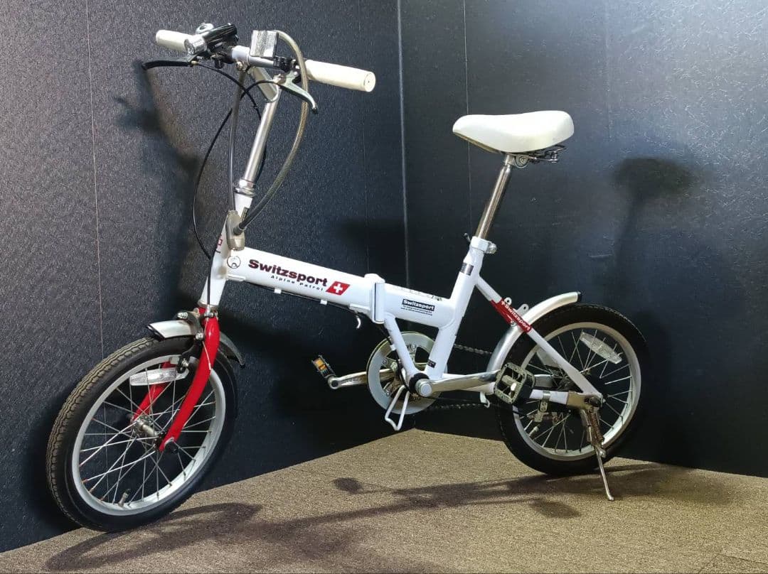 Switzsport 折りたたみ自転車 16インチ ホワイト 美品 2023年製