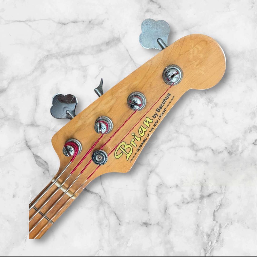 Brian by Bacchus JAZZ BASS ジャズベース 紺