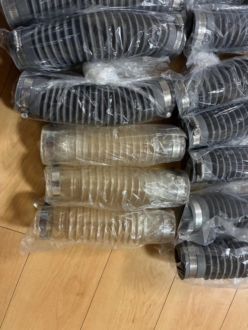 アキレス AS-250 洗濯機防水パン接続用 フレキシブルジョイント　セット