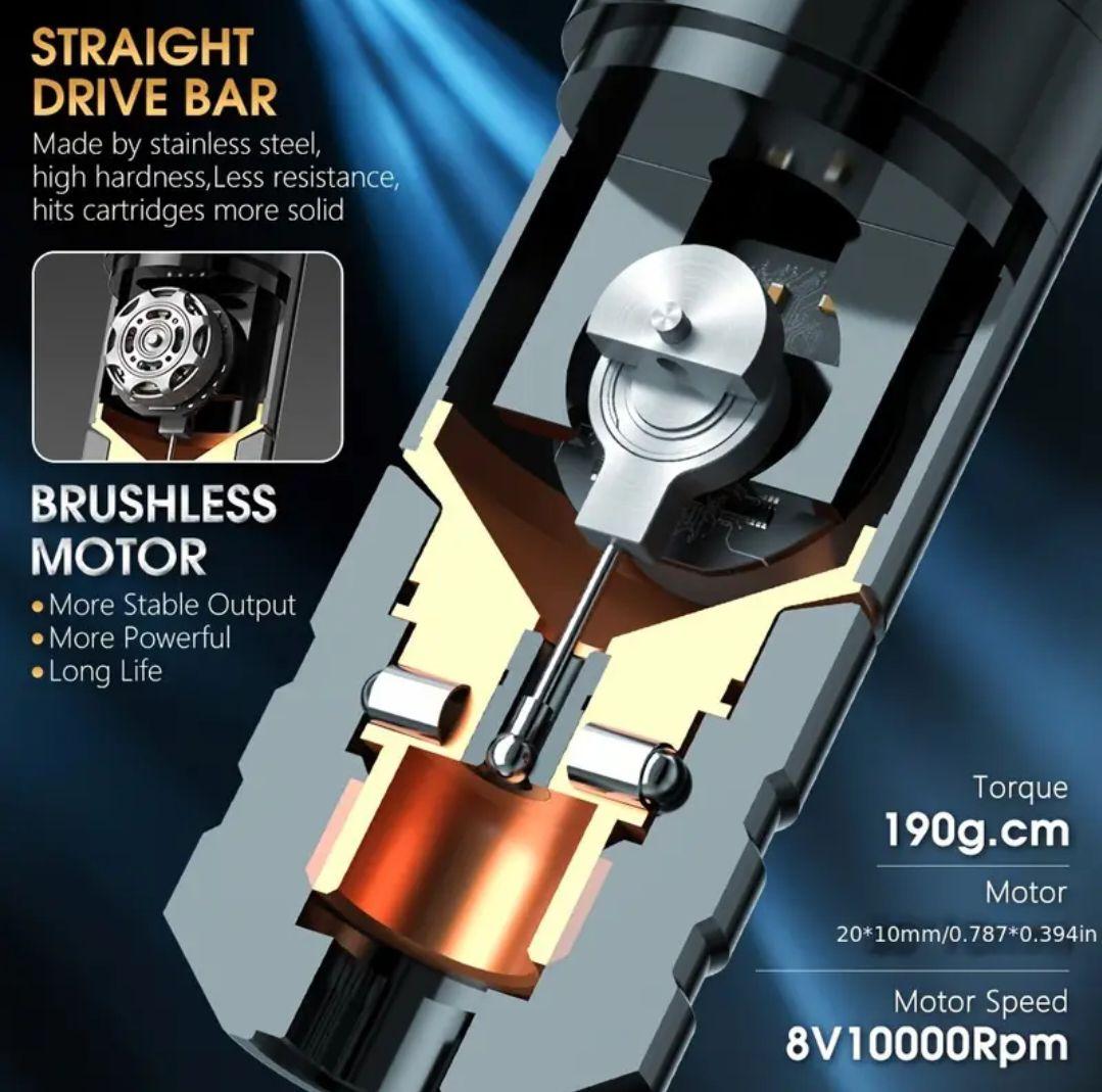ワイヤレスタトゥーマシン