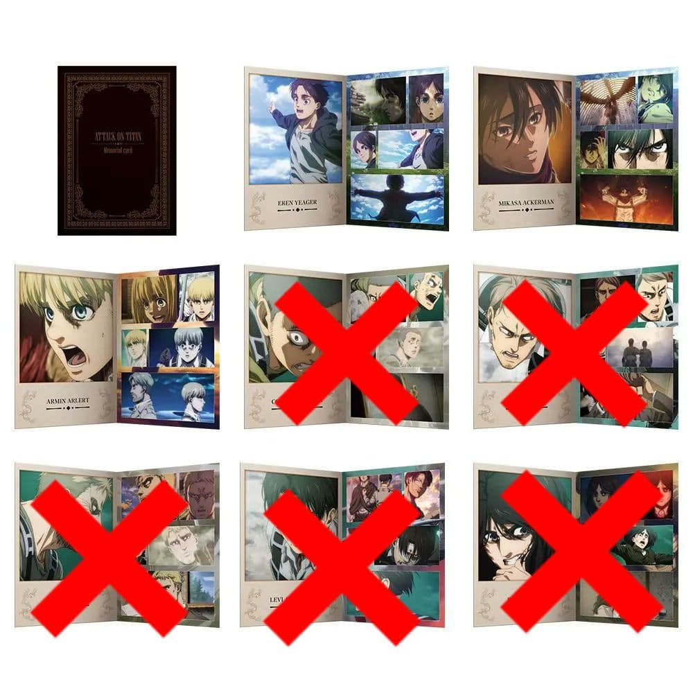 【新品】一番くじ　進撃の巨人～地鳴らし　ラストワン賞　C賞　D賞　EFGHI賞