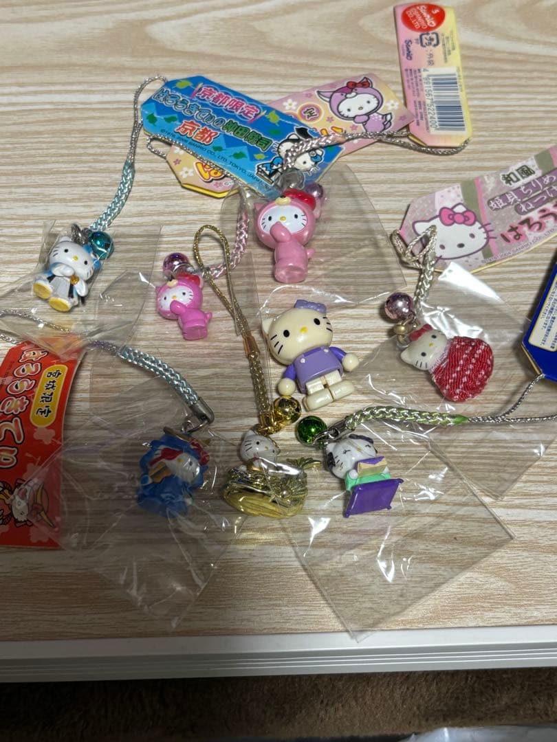 ハローキティ ストラップ ミニストラップ セット