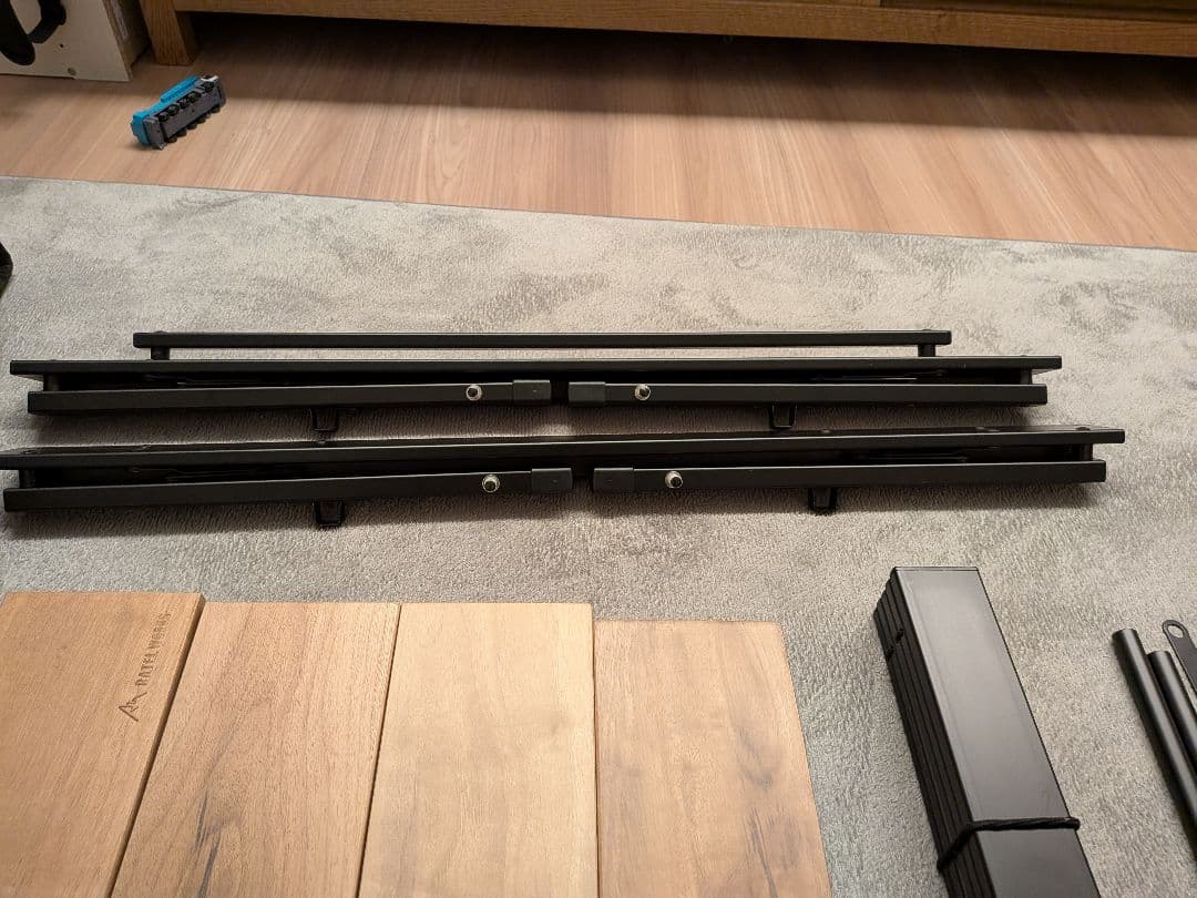 ラーテルワークス　ウッドパネルテーブル　専用バッグセット