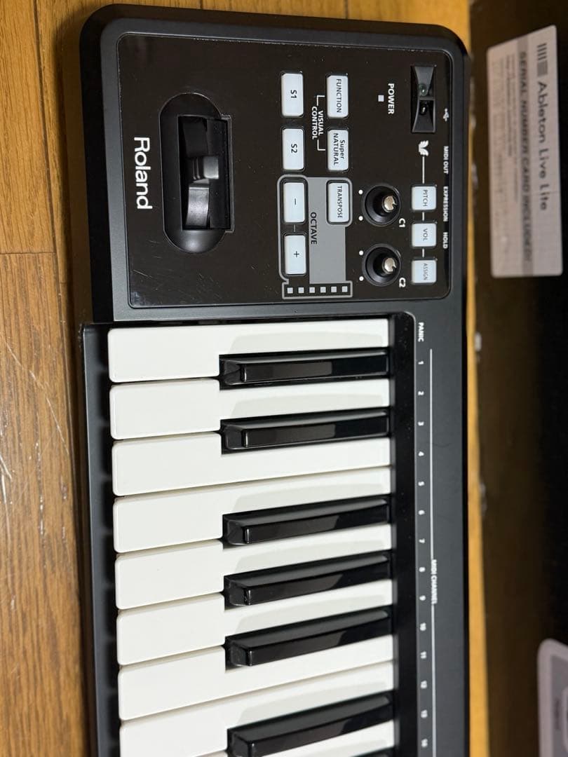 ROLAND ( ローランド ) A-49 ブラック　MIDIキーボード