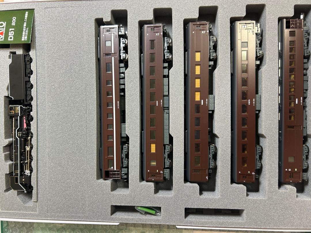 鉄道模型　Nゲージ　KATO 10-1499 SLやまぐち号　D51 35系