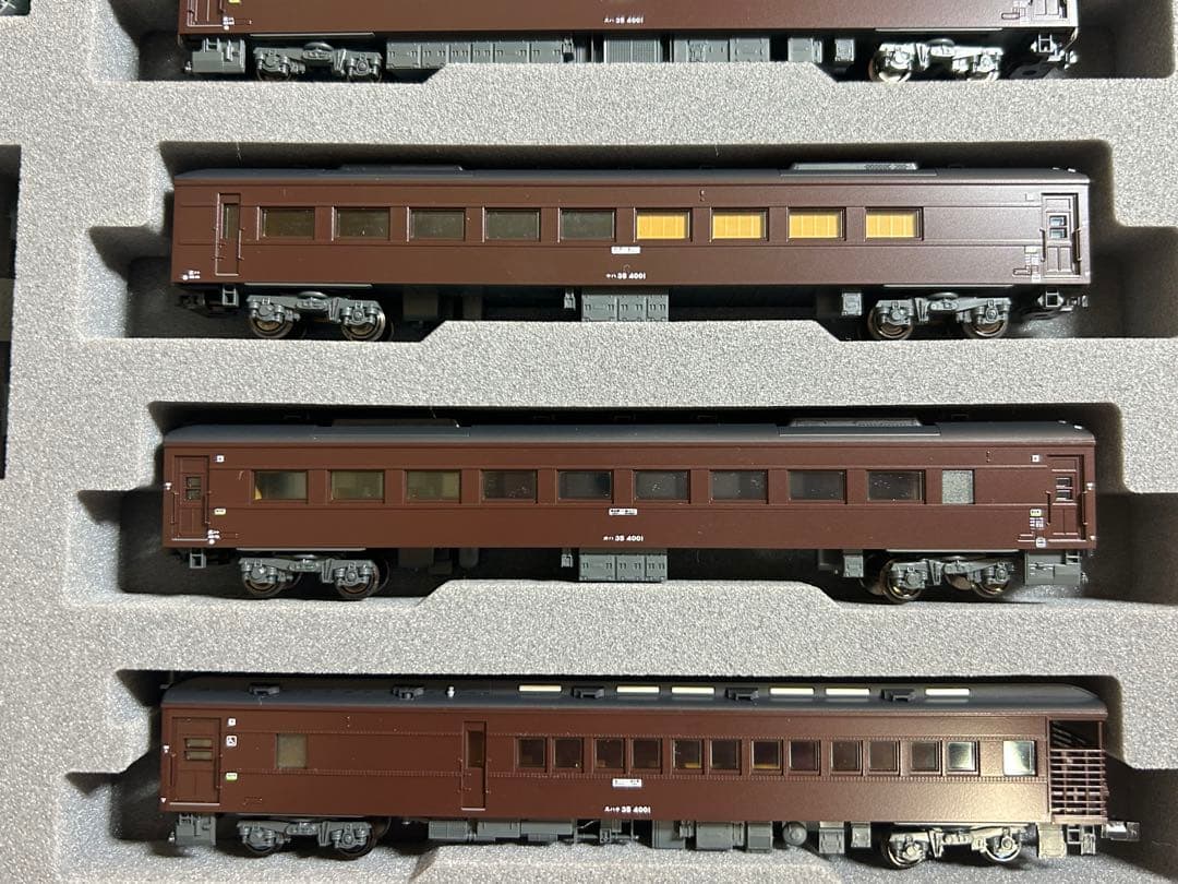 鉄道模型　Nゲージ　KATO 10-1499 SLやまぐち号　D51 35系