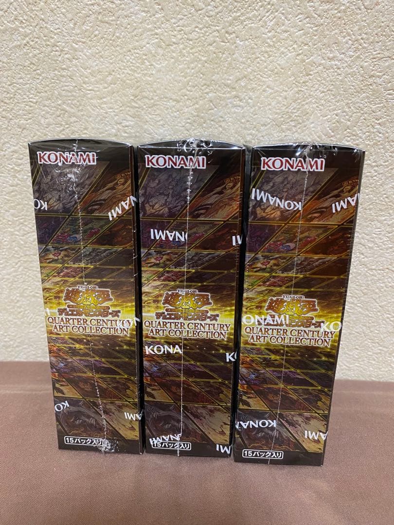 遊戯王 QUARTER CENTURY ART COLLECTION 3点セット