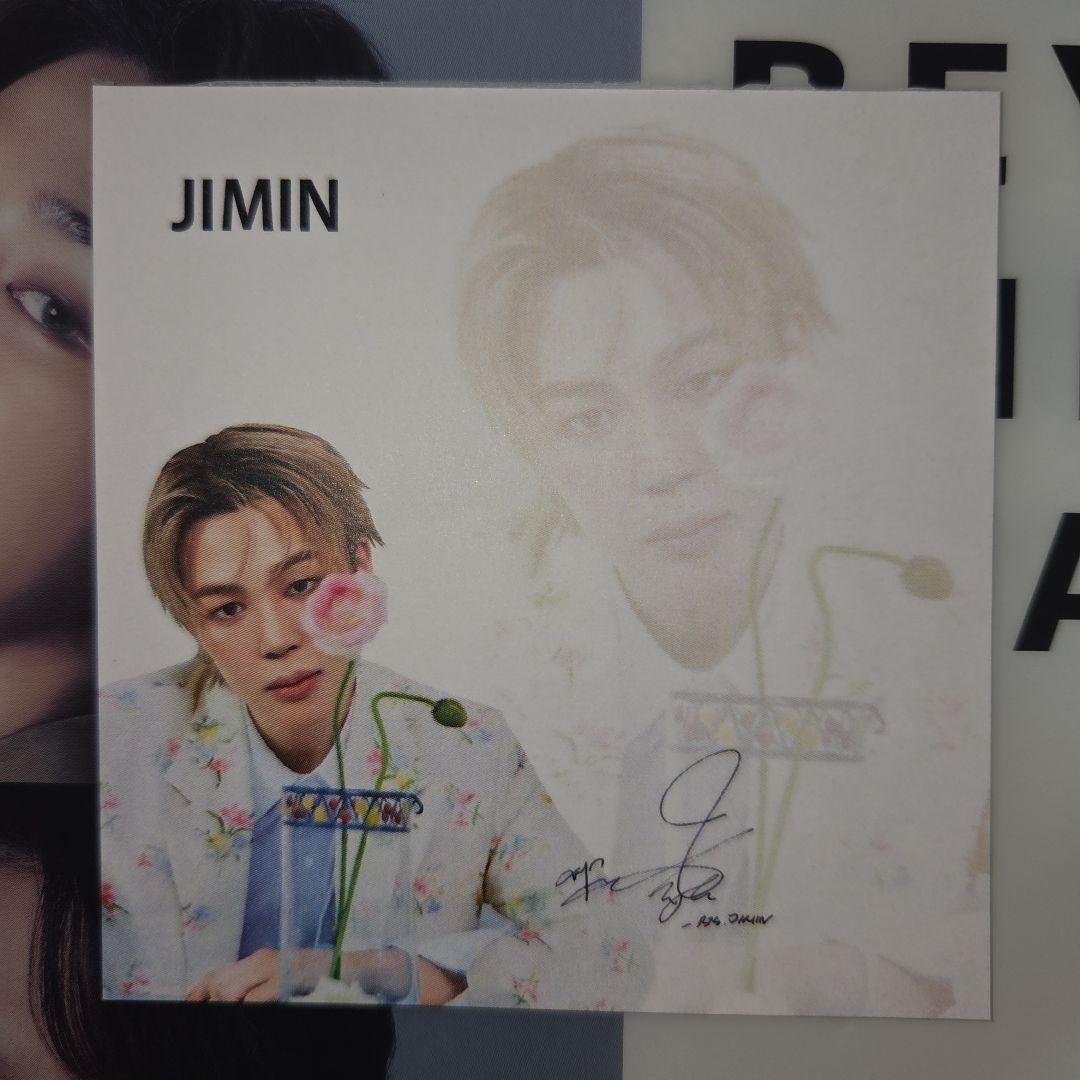 ご確認用　BTS ジミン　真四角メモ帳　5種類セット