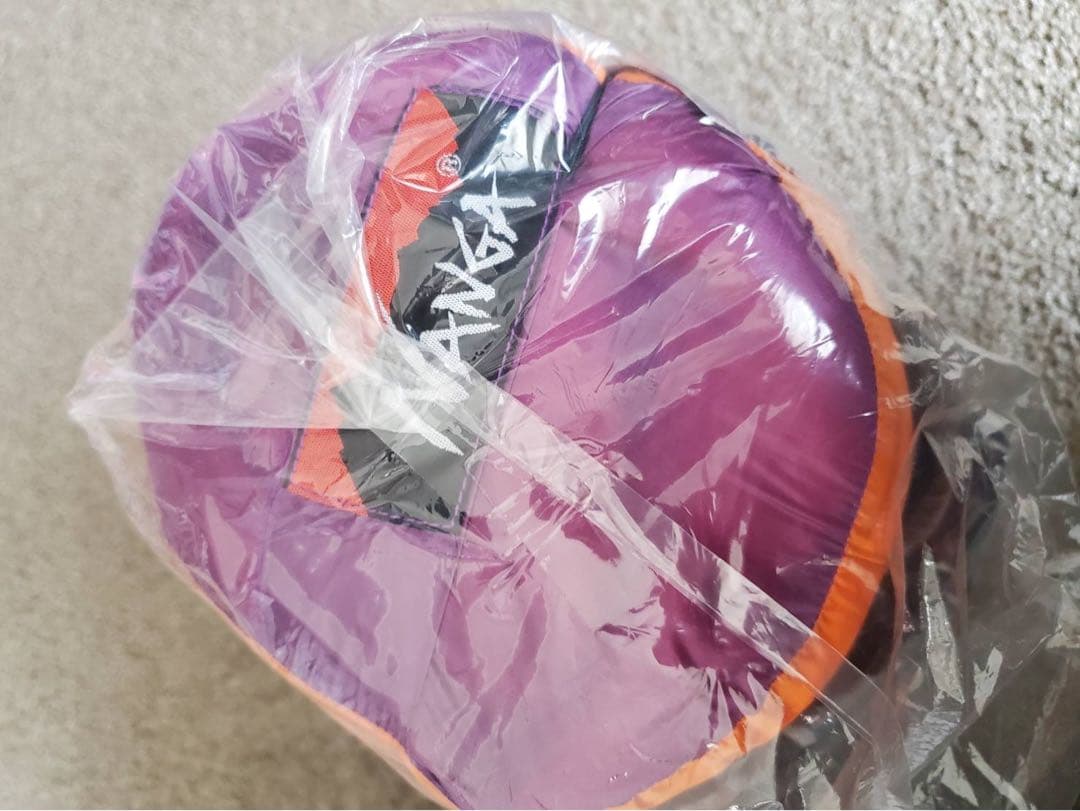 新品 ナンガ NANGA スクエアフット300 パープル シュラフ キッズ