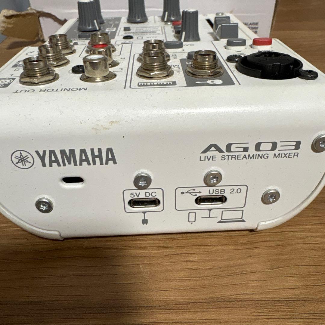 【美品】YAMAHA AG03 MK2