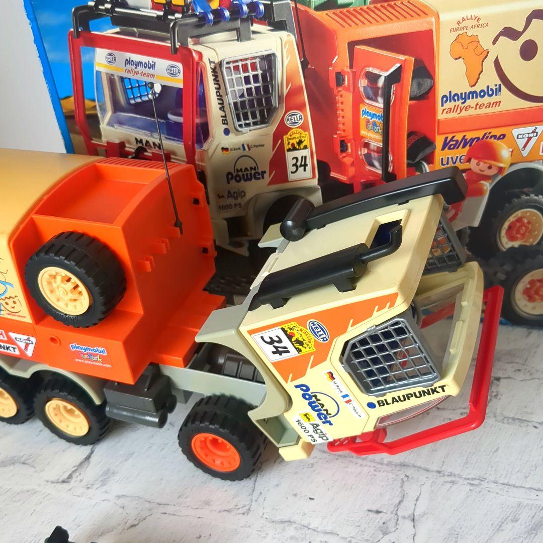 【9月頃迄★大特価★廃盤レア】プレイモービル　4420 パリ・ダカールラリー