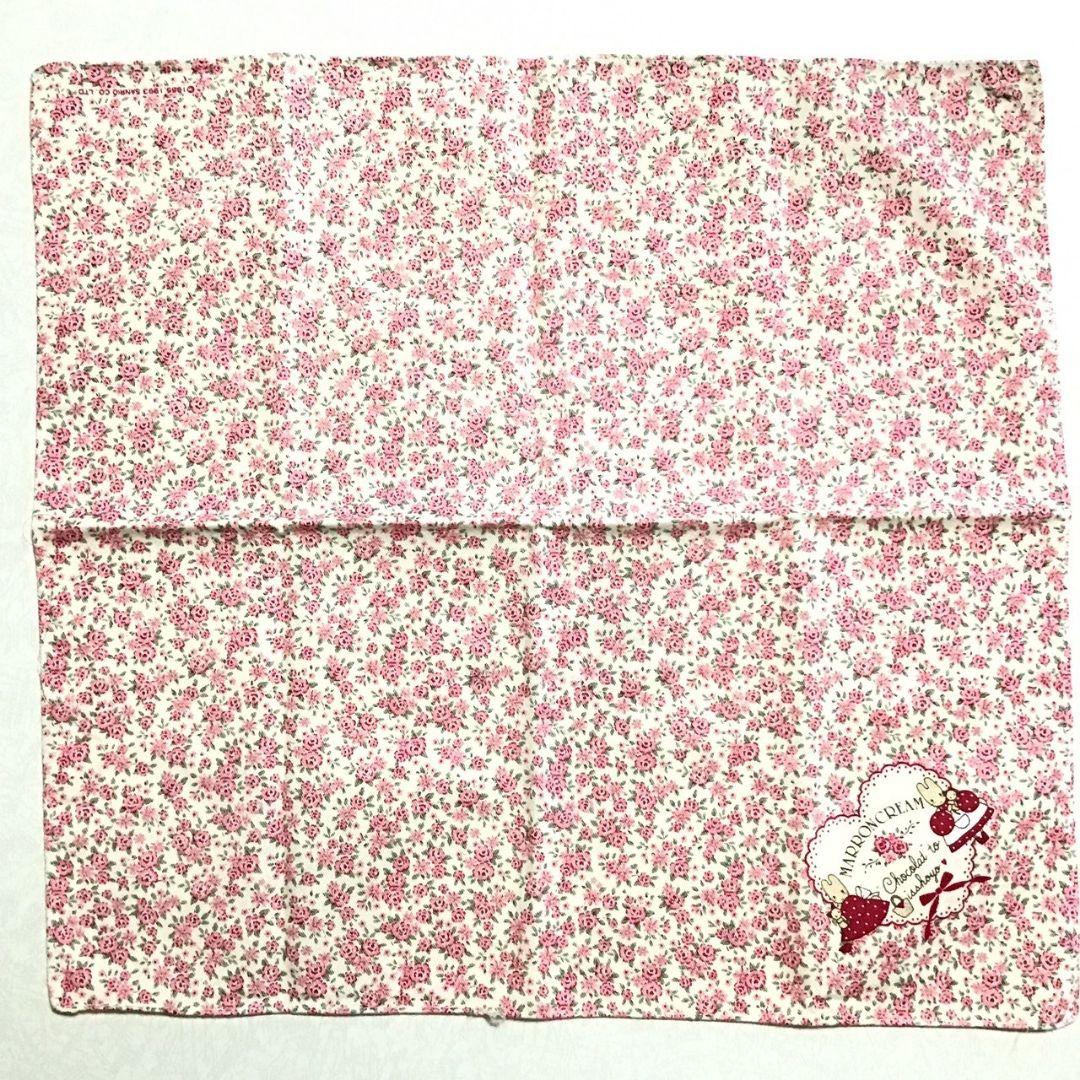 昭和レトロ　サンリオ　ハンカチ　２枚セット　ハローキティ　マロンクリーム　88年