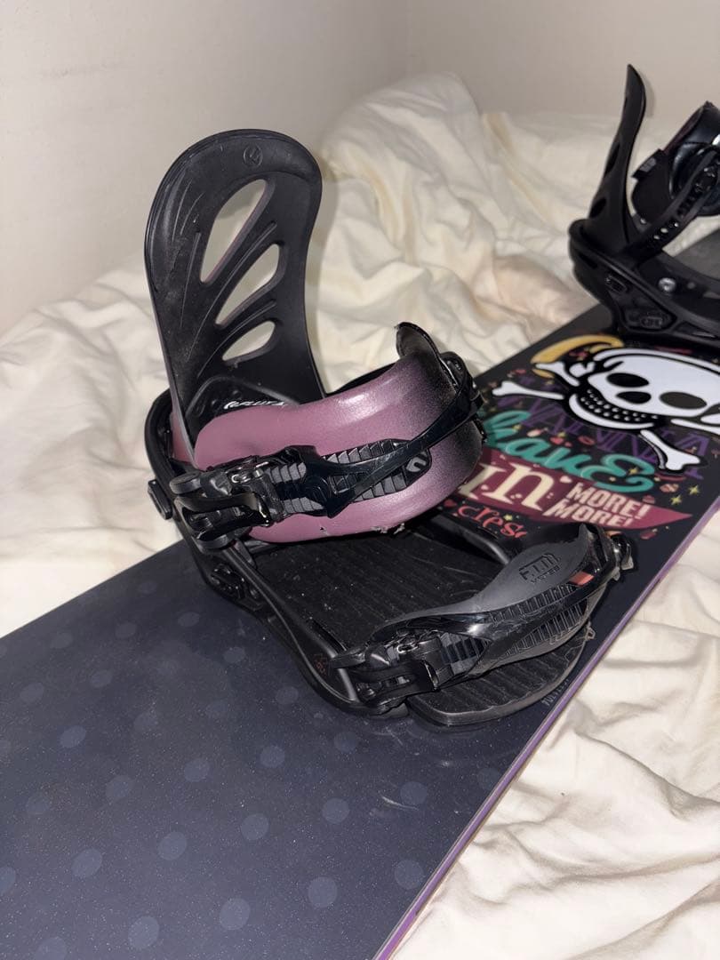 SALOMON147cm スノーボード ＋ FLUXビンディングセット現状渡し