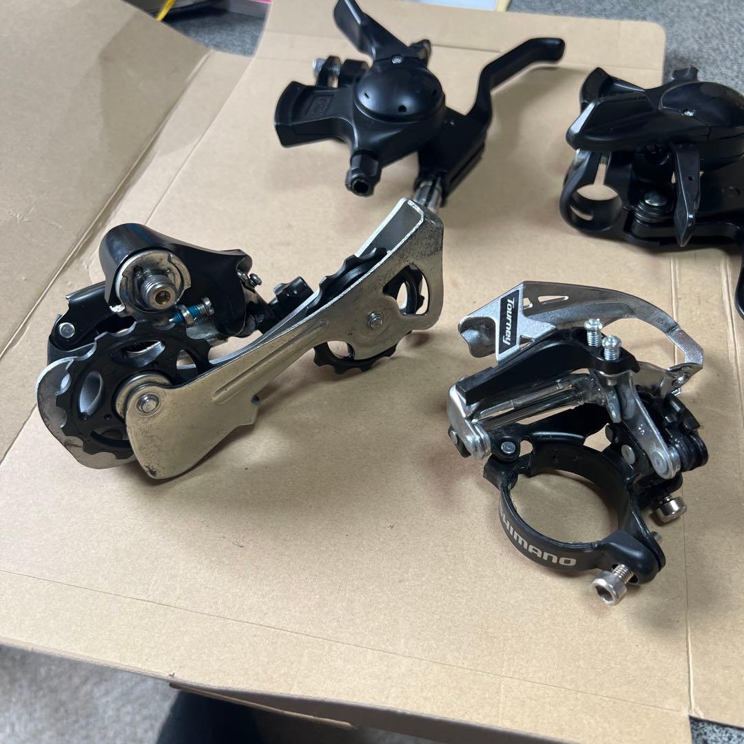 Shimanoシフター・レバー FD&RD4点セット