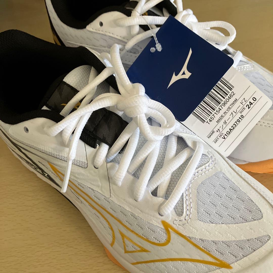 Mizuno THUNDER BLADE バレーボールシューズ 24.0