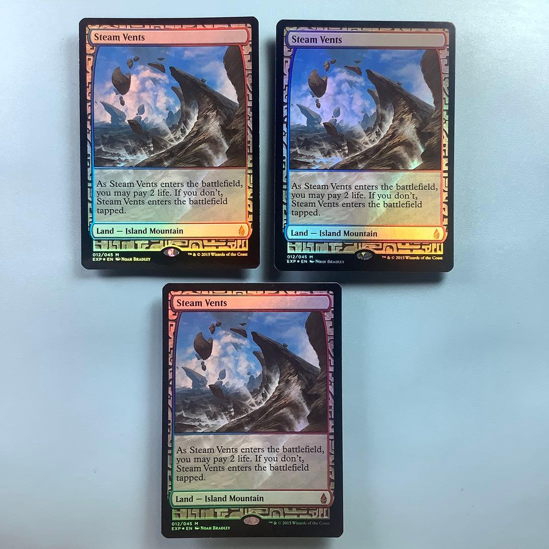 *バラ売り可* 蒸気孔/Steam Vents EXP英語foil3枚セット
