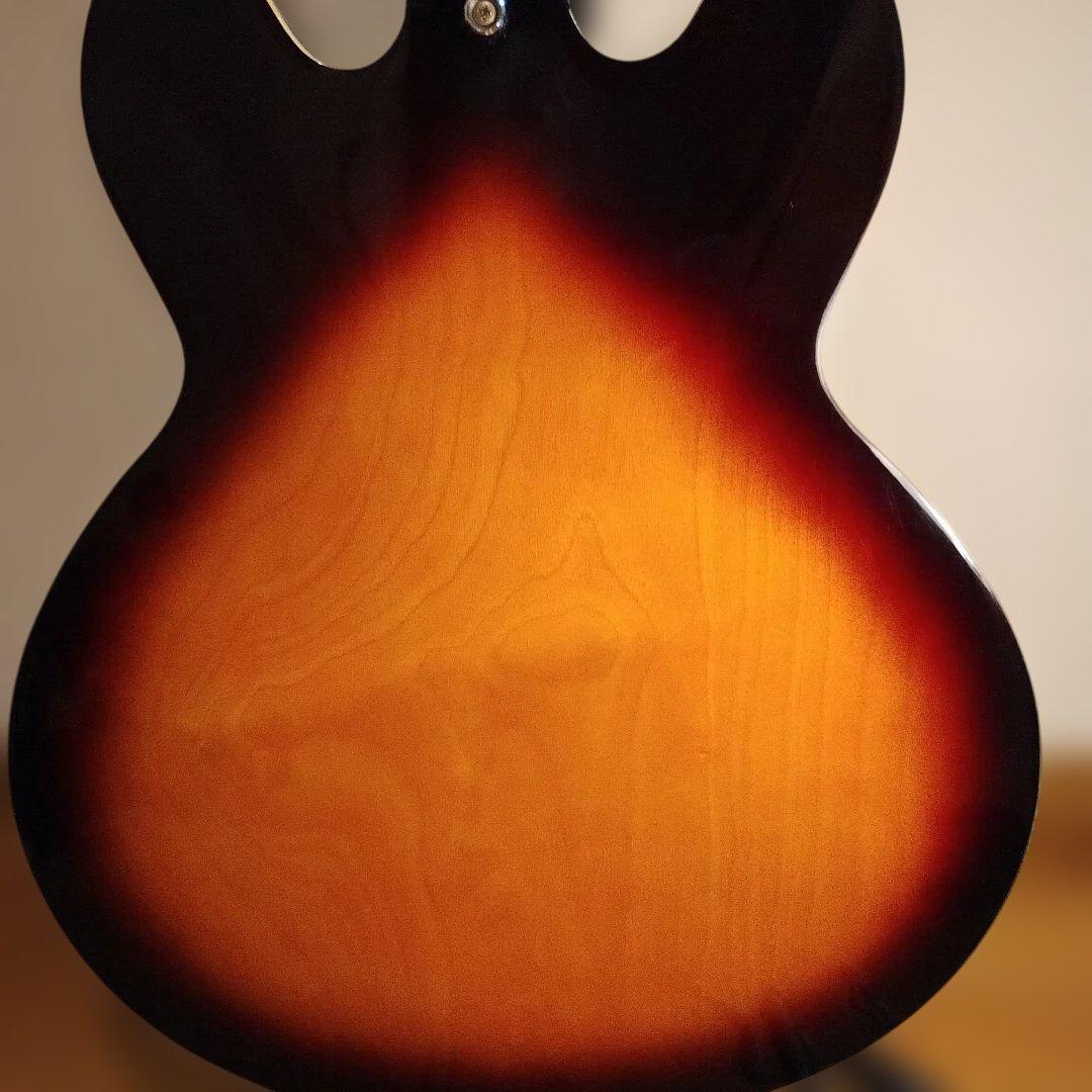 Tokai セミアコースティックギターES-60 サンバースト(ハードケース付)