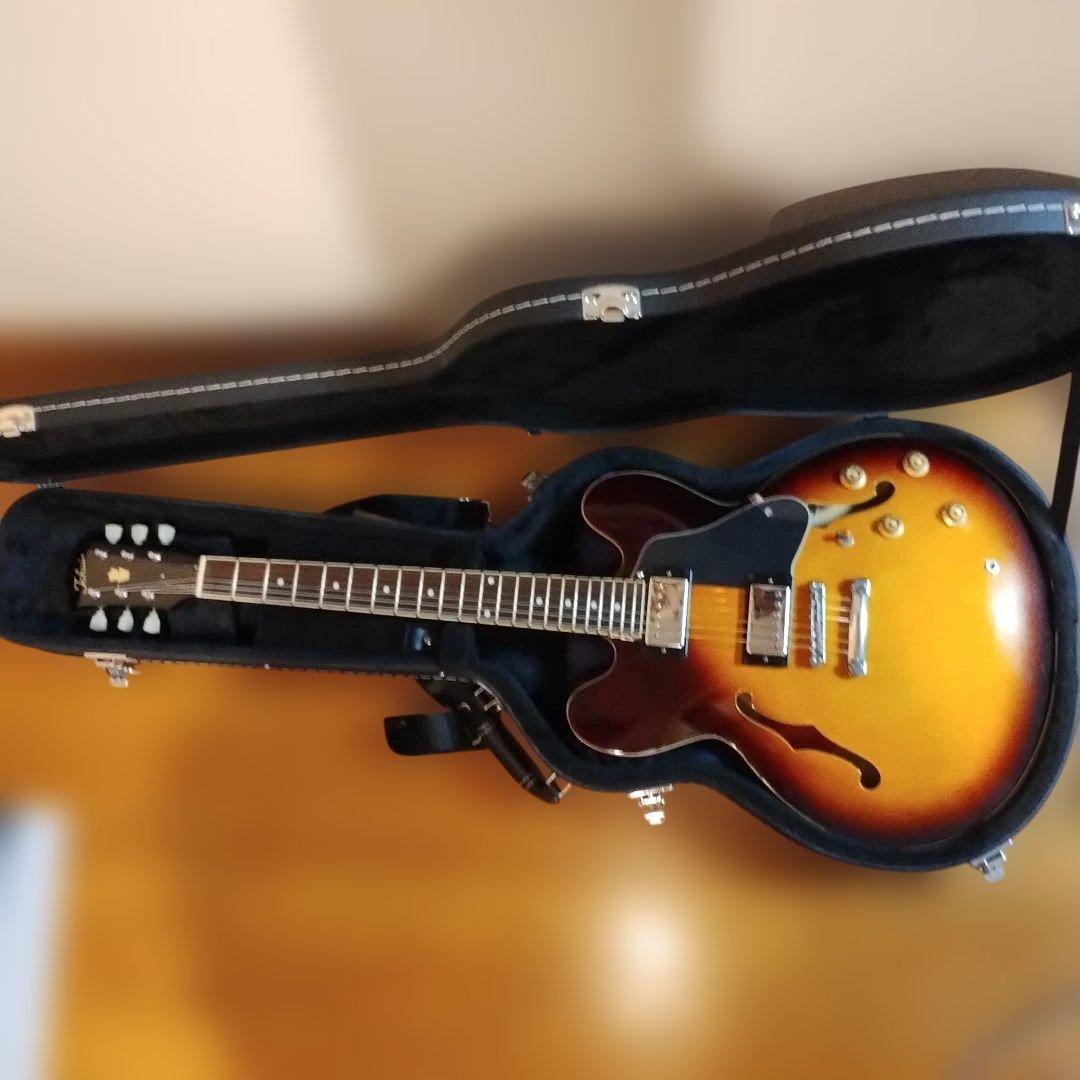 Tokai セミアコースティックギターES-60 サンバースト(ハードケース付)