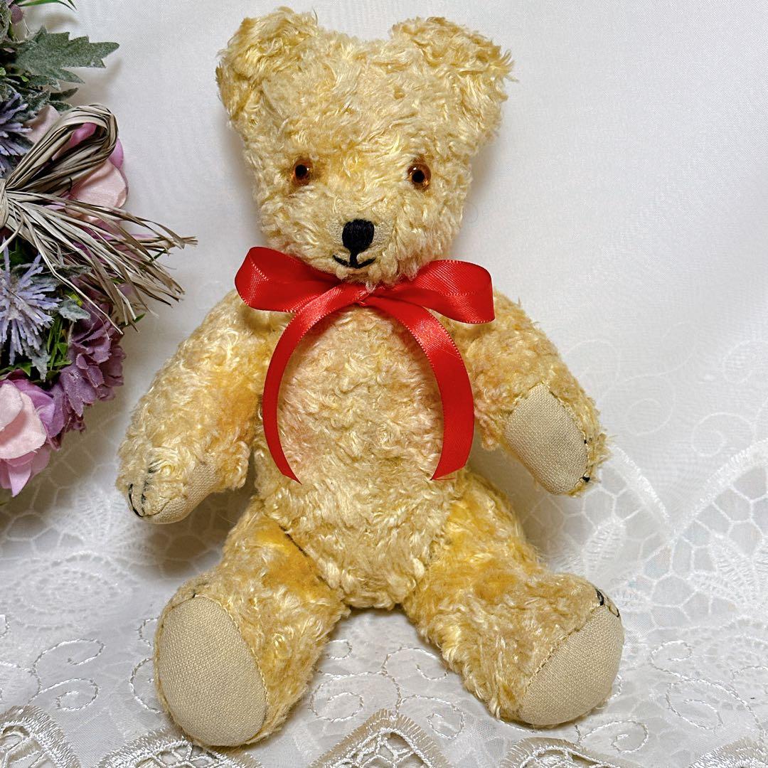 1940's❤️小さな愛されテディベア❤️ イギリスアンティークベア