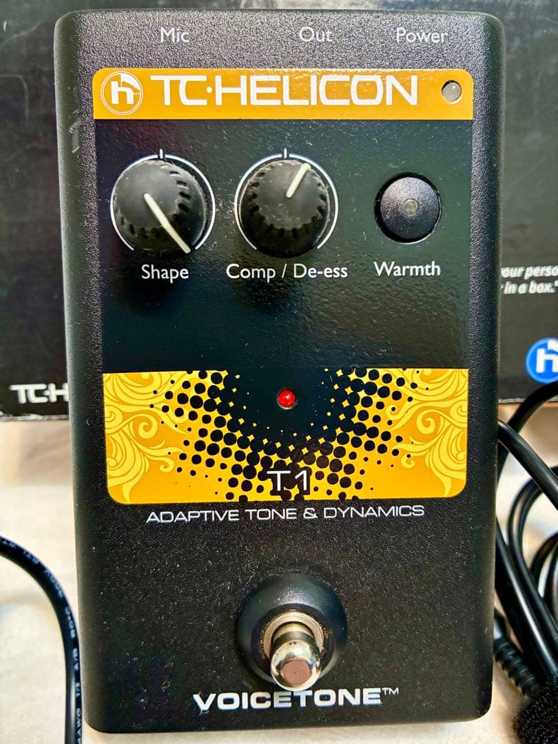 TC Helicon Voicetone T1, D1, E1 セット