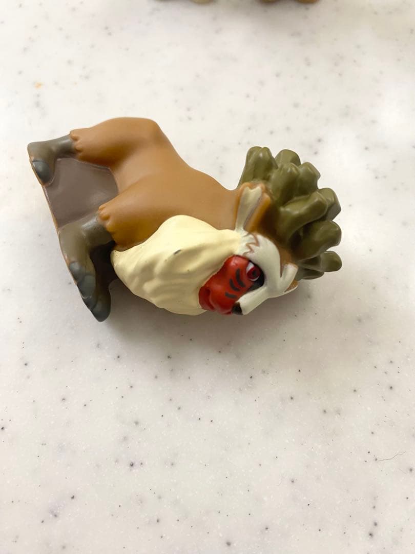 17000→値下げ！廃盤レア品　ジブリ　もののけ姫　ゆび人形8個セット　指人形